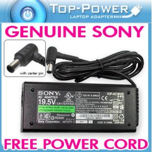 AC Adapter for Sony PCGA-AC19V10, PCGA-AC19V11, PCGA-AC19V25