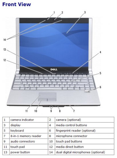 Dell XPS M1330 Laptop - Click Image to Close