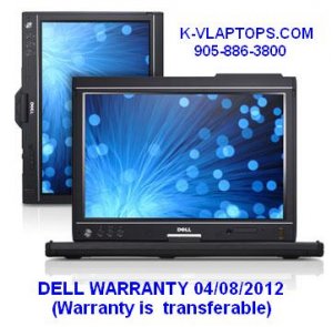 Dell Latitude XT2 Tablet 1.2GHz 120GB WARRANTY 4/8/2012