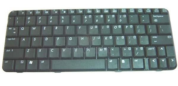 HP Touch smart TX2 Keyboard - Click Image to Close