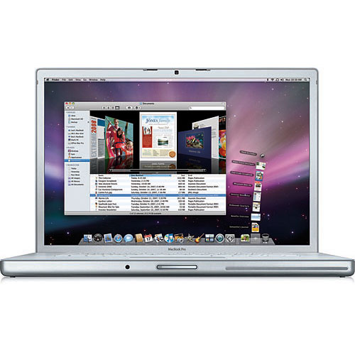 Apple MacBook Pro Core 2 Duo 2.5GHz 250GB, 2GB, DVD+/-RW - Click Image to Close
