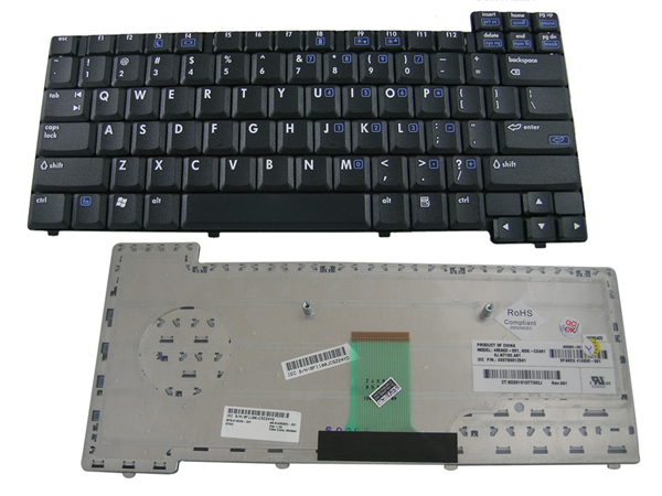 HP NX6310 NX6315 NX6320 NX6325 NX6330 NX7400 Keyboard - Click Image to Close