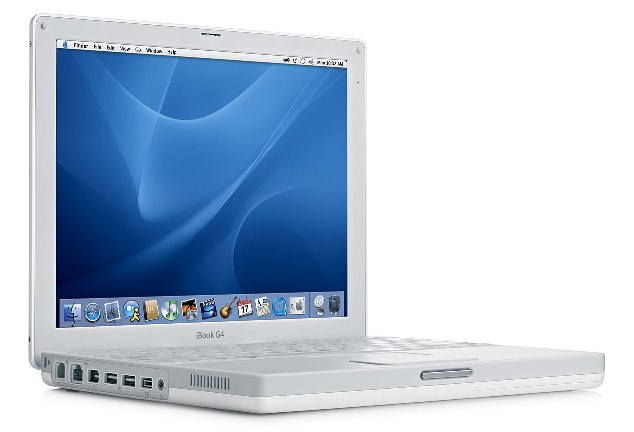 Apple iBook G4 1.33GHz 12" Notebook - Click Image to Close